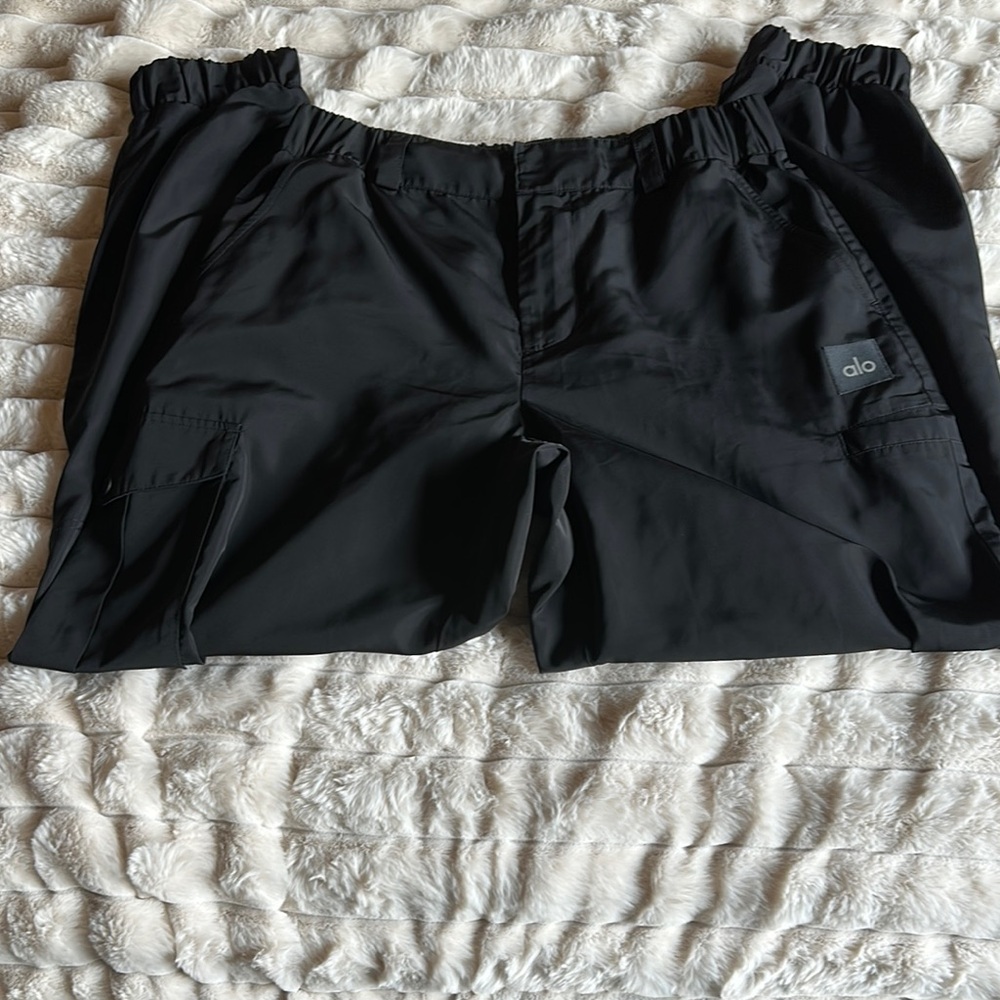 ALO Yoga Black Utility Baggy Pants